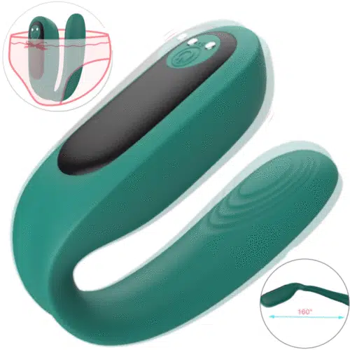 Vibe-Us Couples Vibrator (Green) Adult Luxury