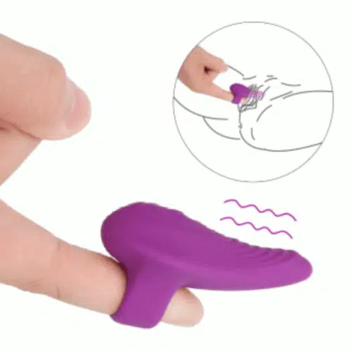 Tantaliser® Finger Vibrator (Purple) Adult Luxury