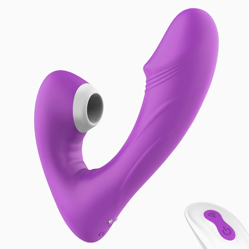 Vibrador Unissex Zephyros (Roxo) com Luxo Adulto Remoto