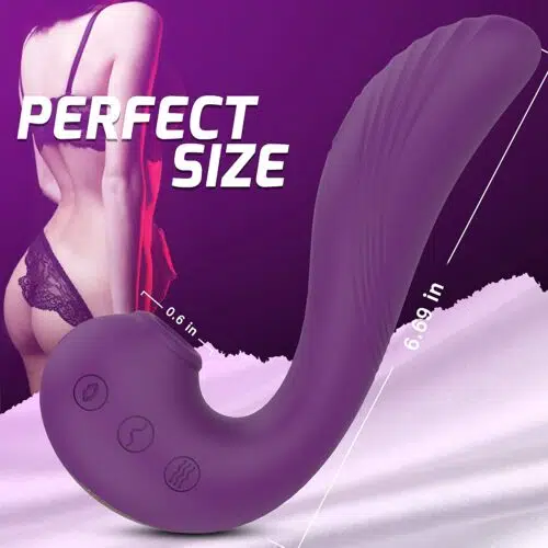 Echo 3 in 1 Clitoral Sucking & Licking Vibrator Adult Luxury