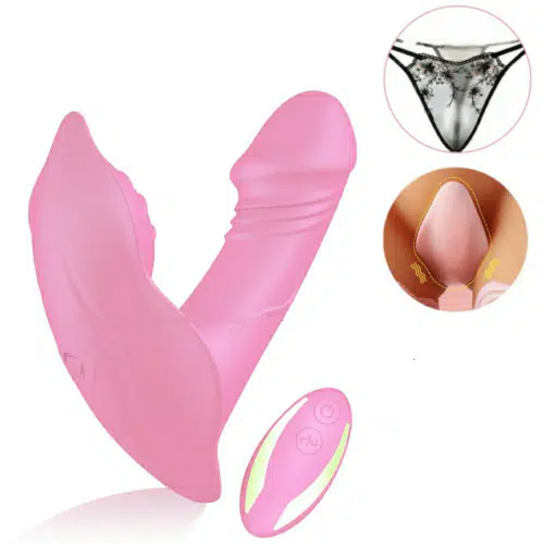 Casais Exóticos Panty Vibe calcinha Vibrador (Rosa) Adulto Luxo