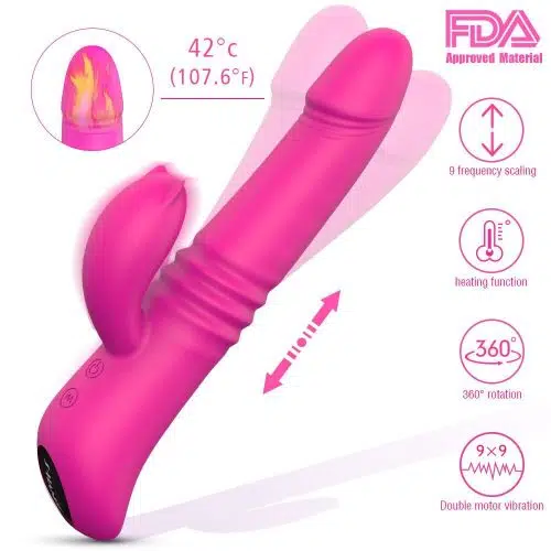 Exotic Heat Master  heated Vibrator  Adult Luxury