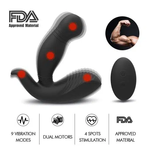 FDA Approved Prostate Massager With Remote Adult Luxury