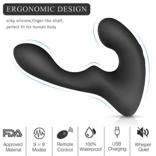 FDA Approved Remote Control Prostate Massager Adult Luxury