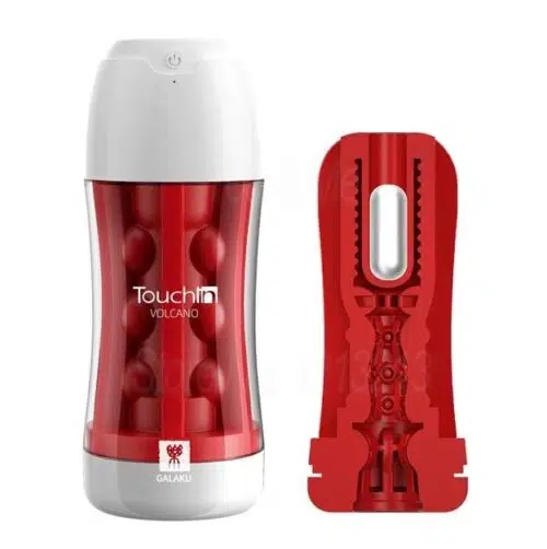 Galaku Touch In Masculino Masturbator Cup (Vermelho) Adulto Luxo