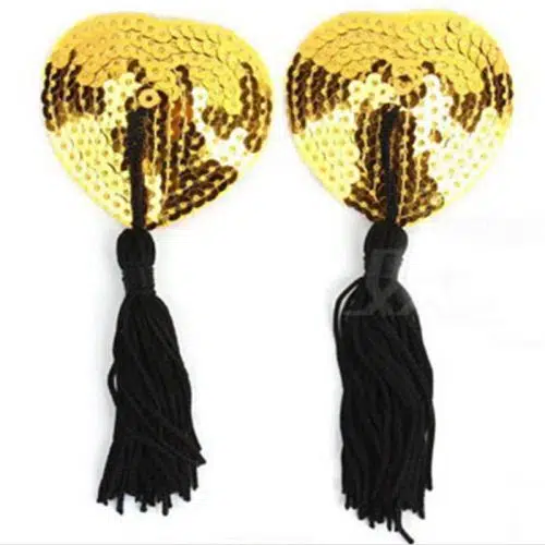 Heart Tassel Nipple Pasties Adult Luxury