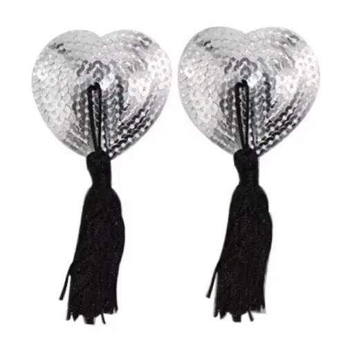 Heart Tassel Nipple Pasties Adult Luxury