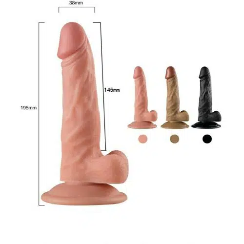 Lifelike Classic Realistic Dildo (19.5cm x 3.8) Adult Luxury