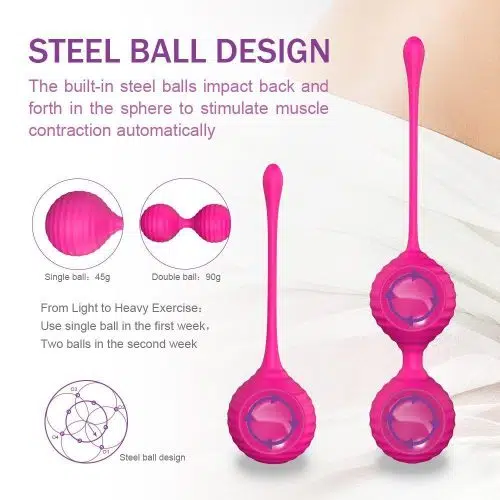 Lush® Premium Kegel Balls (Pink) Adult Luxury