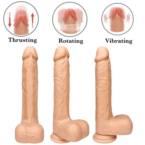 Luxury-Lover Vibrating Rotating Thrusting Dildo Adult Luxury