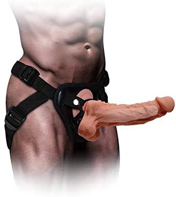 Mars Strapon and Dildo (19.5cm x 4cm) Adult Luxury