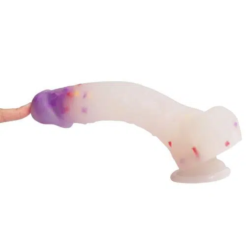 Mighty Magic Purple Dildo (19.5cm x 3.8cm) Adult Luxury