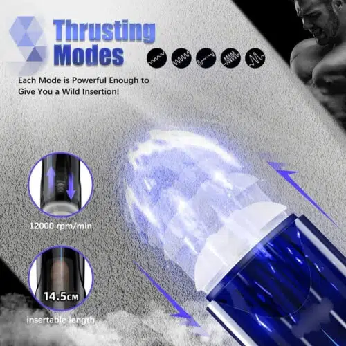 Mighty Thruster: Automatic Voice Masturbator Adult Luxury