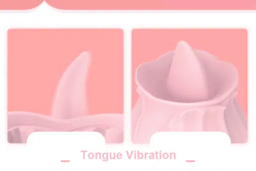 Omnyski Rose Tongue Vibrator Adult Luxury