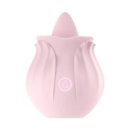 Omnyski Rosa Língua Vibrador Adulto Luxo