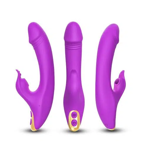 Premium Luxury Suction Rabbit Vibrator (Purple) Adult Luxury