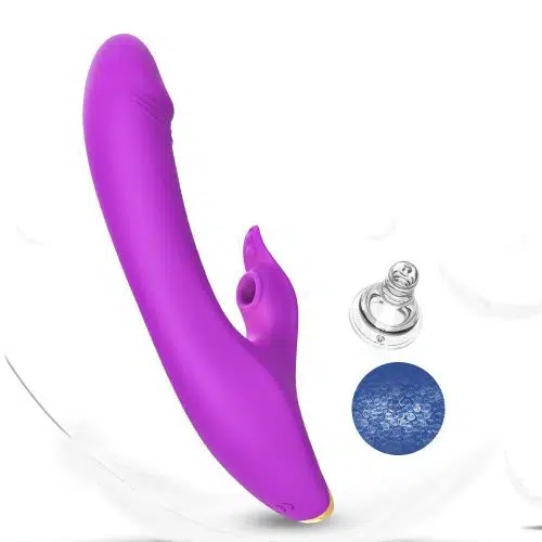 Premium Luxury Suction Rabbit Vibrator (Purple) Adult Luxury