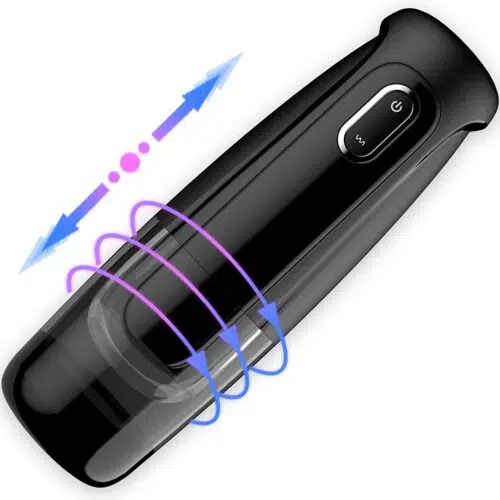 6 in 1 Tropical Storm Thrusting Rotating Vibrating Automatic Masturbator Sex Toy For Men Adult Luxury