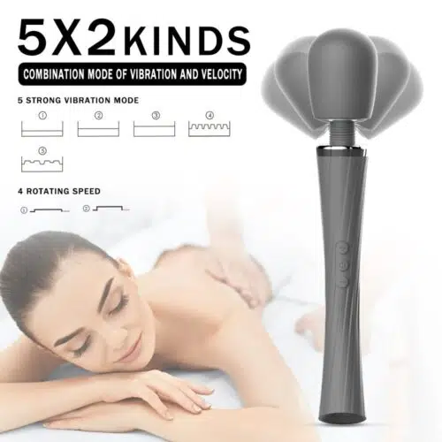 ElegancyPro Executive Massagem Varinha Sexo Wand Massageador Adulto Luxo