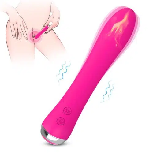 Glamorous Silent Aquecimento Vibrador Adulto Luxo