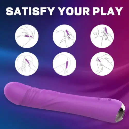 Forever Young Heating G- Spot Vibrator Purple Ways To Use Adult Luxury