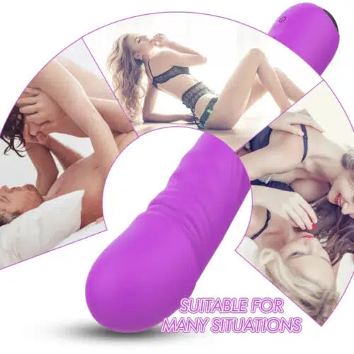 Forever Young Heating G- Spot Vibrator Purple Suitable For Many Situations Adult Luxury