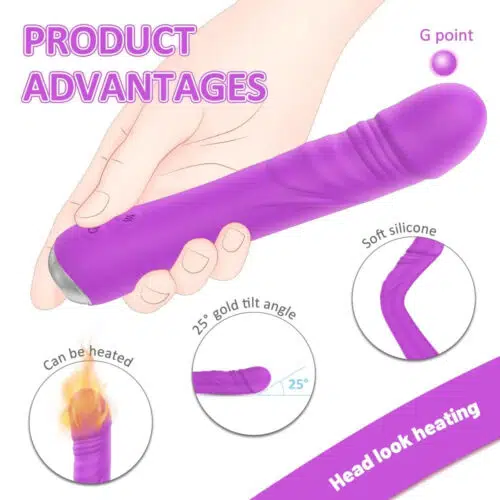 Forever Young Heating G- Spot Vibrator Purple  Advantages Adult Luxury