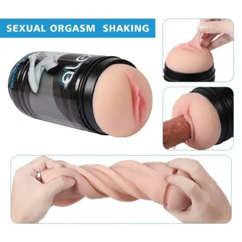 Alexia Realistic Vagina Automatic Luxury Smart-Vioce Rotating Masturbator Adult Luxury