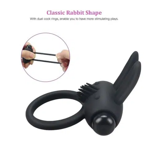 Silent Rabbit Cock Ring Adult Luxury