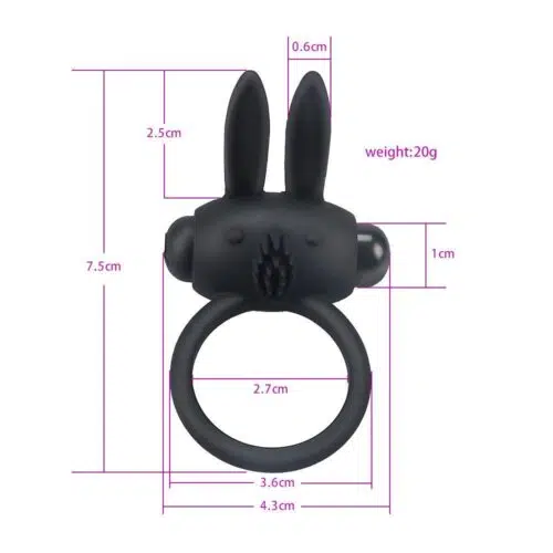 Silent Rabbit Cock Ring Adult Luxury