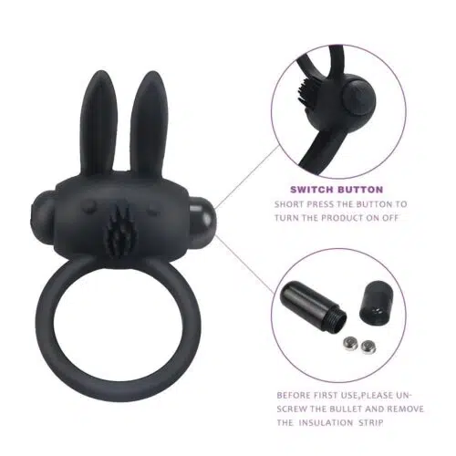 Silent Rabbit Cock Ring Adult Luxury