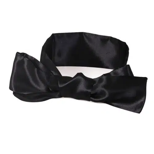 Silk Mask Sexy Clothes ( Black) Adult Luxury