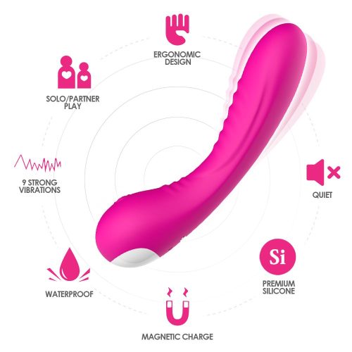 Elegante Satisfatório Silencioso Vibrador Adulto Luxo