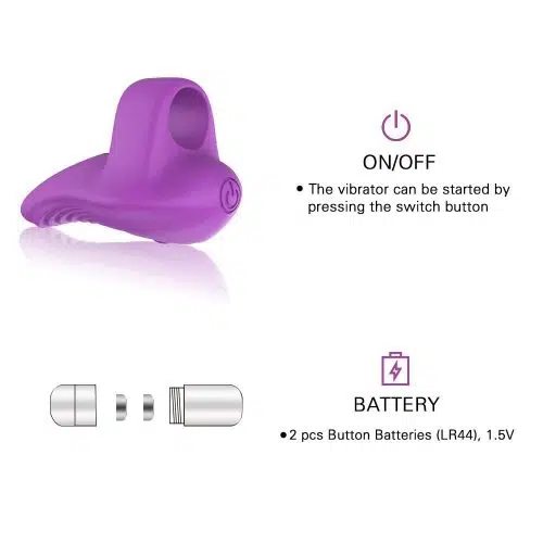 Tantaliser® Finger Vibrator (Purple) Adult Luxury