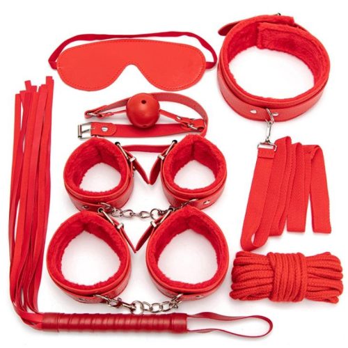 Tease Me Red Bondage Set