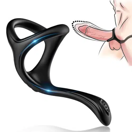 O 3 em 1 Sexret Pro Cock Ring Adulto Luxo