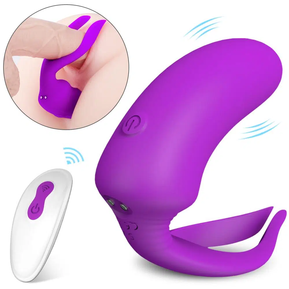 Featured Products Slider Product Image - The Climax® Couples Vibrator (Purple)