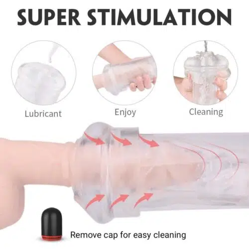 Tornado Automatic Masturbation Penis Enlarger Pump Adult Luxury