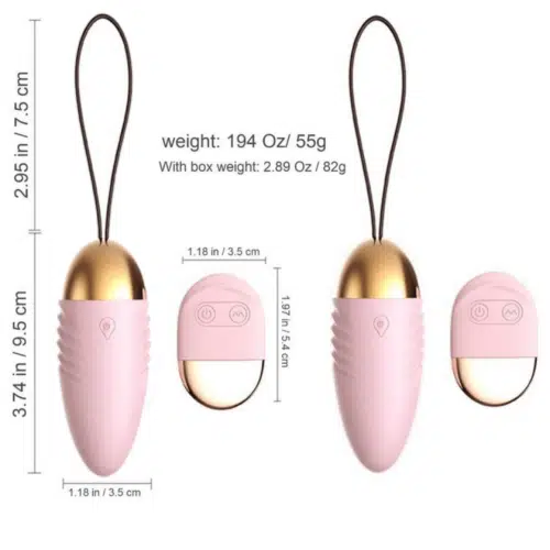 True Desire Remote Controlled Love Egg Vibrator Adult Luxury