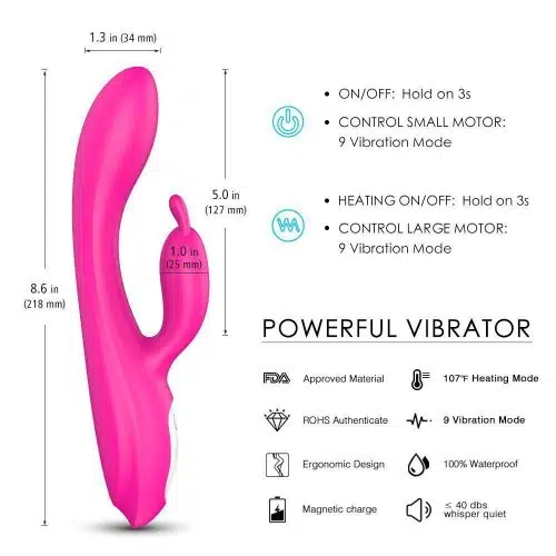 Ultimate Luxury Rabbit Heating Vibrator Adult Luxury