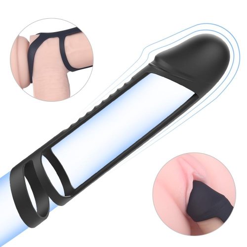 Ultimate Pleasure Cock Ring Extensor de Pênis Adulto Luxo