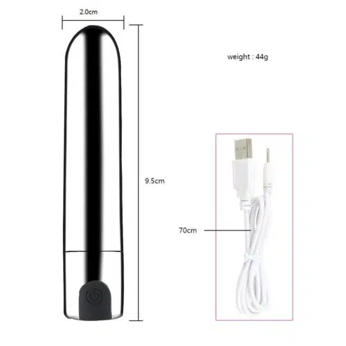 Universal Unisex Silver Bullet Vibrator Adult Luxury