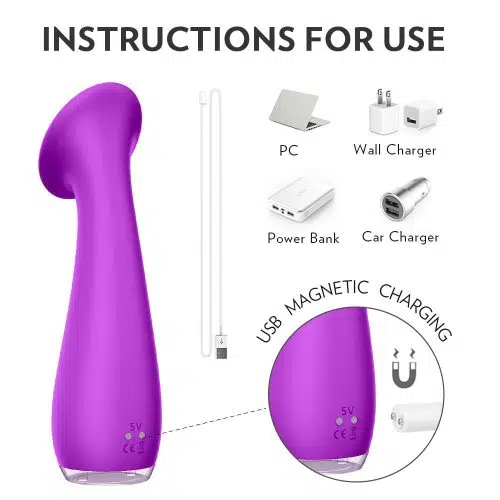 Wand-er Lick-Her from ZONEGASM (Purple) Licking Vibrator Adult Luxury