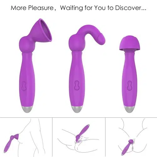 Zelus (Purple) Soft and Smooth Vibrator Adult Luxury