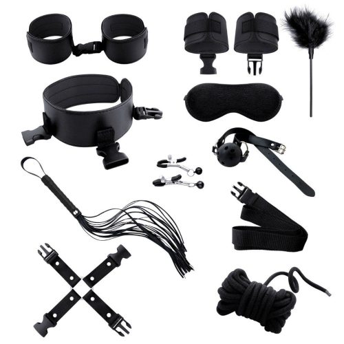 NSINK Luxury Bondage Kit (Preto) Adulto Luxo