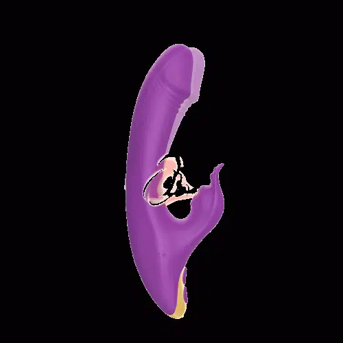 Vibrador de Coelho de Sucção de Luxo Premium (Roxo) Luxo Adulto