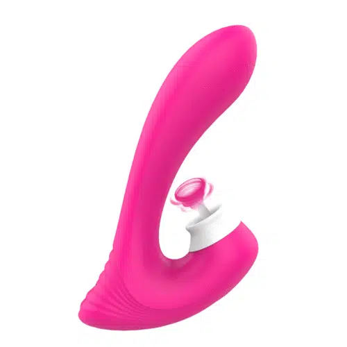 Aura-Oceanus® Lambendo &Vibrador de sucção (Rosa) Adulto Luxo