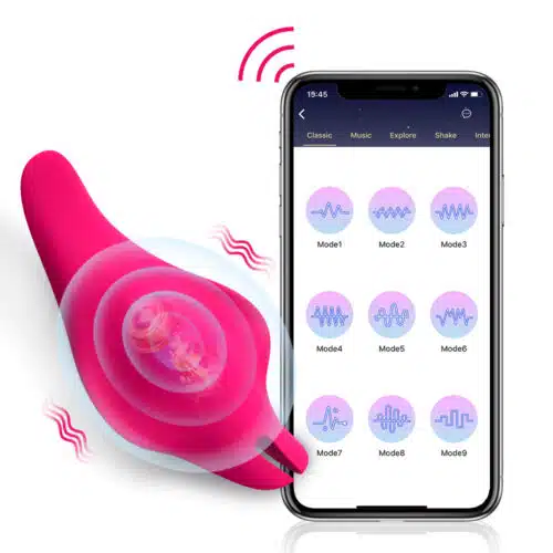 Longa Distância App Vibrador Adulto Luxo 2